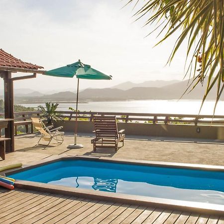 Casa Com Piscina E Incrivel Vista Para Lagoa Гаропаба Экстерьер фото