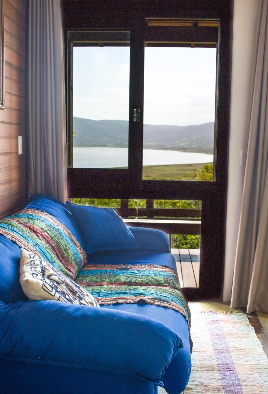 Casa Com Piscina E Incrivel Vista Para Lagoa Гаропаба Экстерьер фото